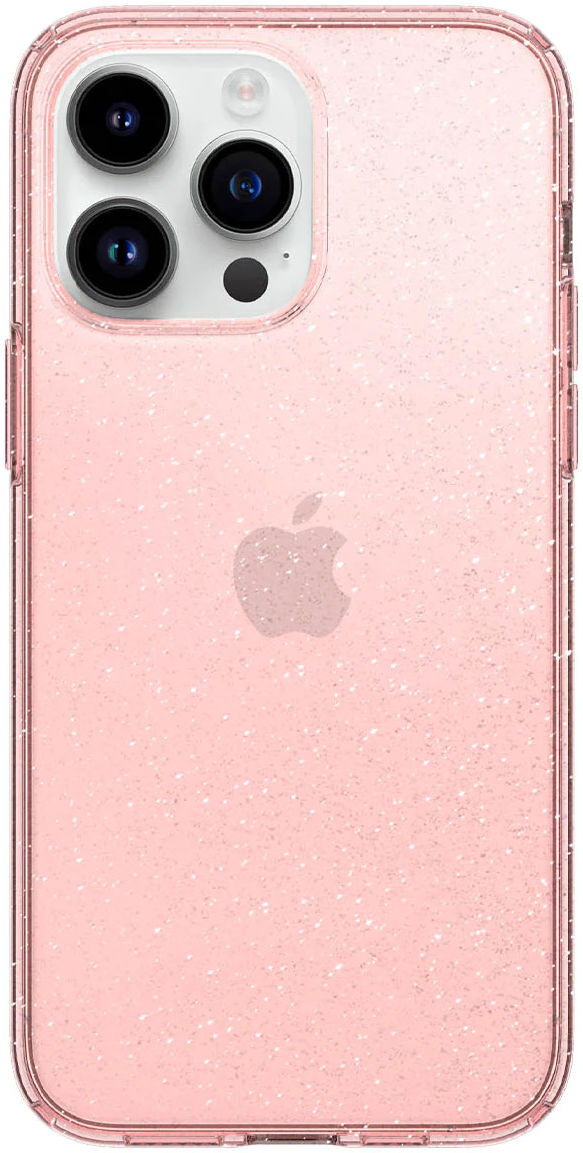 Spigen Liquid Crystal Apple iPhone 14 Pro Max Hoesje Glitter Roze afbeelding 11