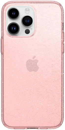 Spigen Liquid Crystal Apple iPhone 14 Pro Max Hoesje Glitter Roze afbeelding 11