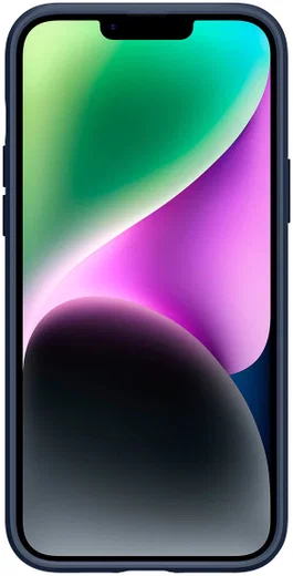 Spigen Liquid Air Apple iPhone 14 Hoesje Back Cover Blauw afbeelding 11