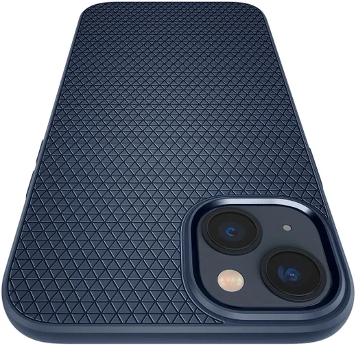 Spigen Liquid Air Apple iPhone 14 Hoesje Back Cover Blauw afbeelding 13