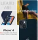 Spigen Liquid Air Apple iPhone 14 Hoesje Back Cover Blauw afbeelding 6