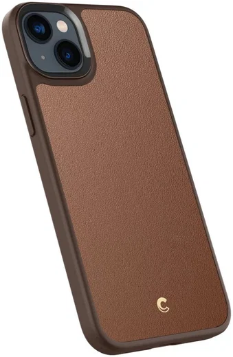 Spigen Cyrill Kajuk iPhone 14 Plus Hoesje MagSafe Back Cover Bruin afbeelding 10
