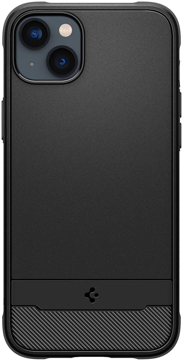 Spigen Rugged Armor Apple iPhone 14 Hoesje MagSafe Back Cover Zwart afbeelding 10