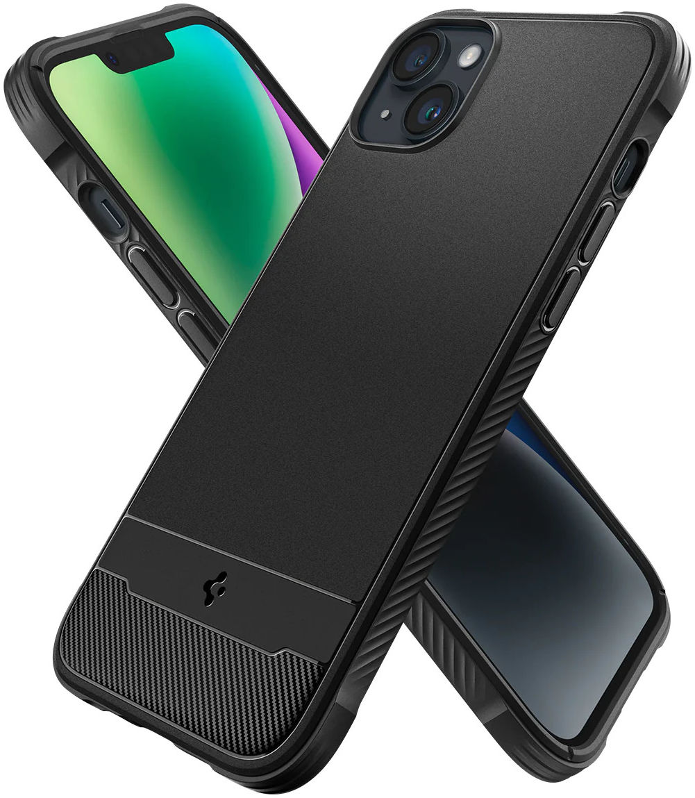 Spigen Rugged Armor Apple iPhone 14 Hoesje MagSafe Back Cover Zwart afbeelding 13