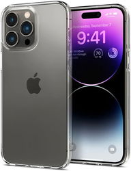 Spigen Crystal Flex Apple iPhone 14 Pro Max Hoesje Transparant afbeelding