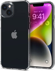 Spigen Crystal Flex Apple iPhone 14 Plus Hoesje Back Cover Transparant afbeelding