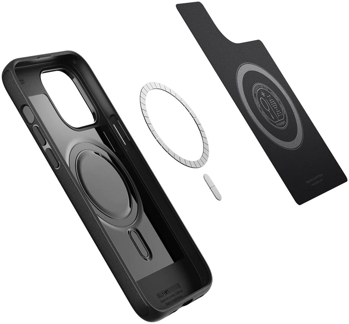 Spigen Core Armor iPhone 14 Pro Max Hoesje MagSafe Back Cover Zwart afbeelding 7