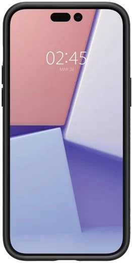 Spigen Liquid Air Apple iPhone 14 Pro Hoesje Back Cover Zwart afbeelding 11