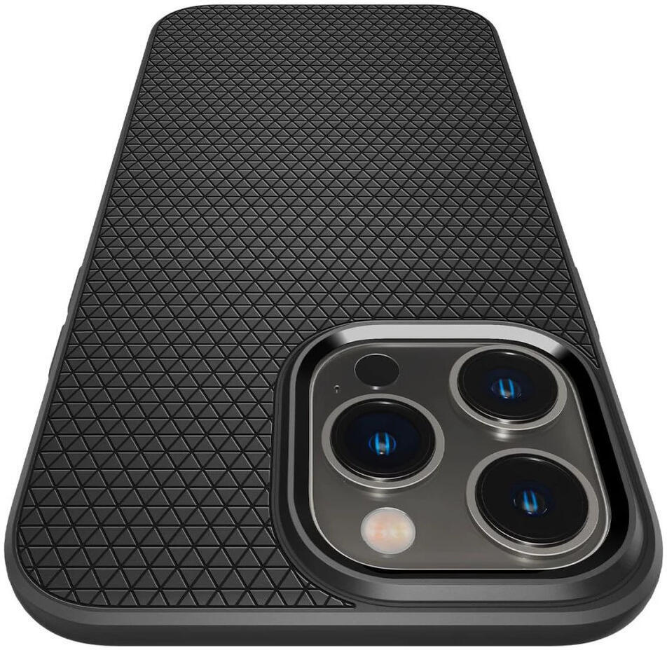 Spigen Liquid Air Apple iPhone 14 Pro Hoesje Back Cover Zwart afbeelding 9