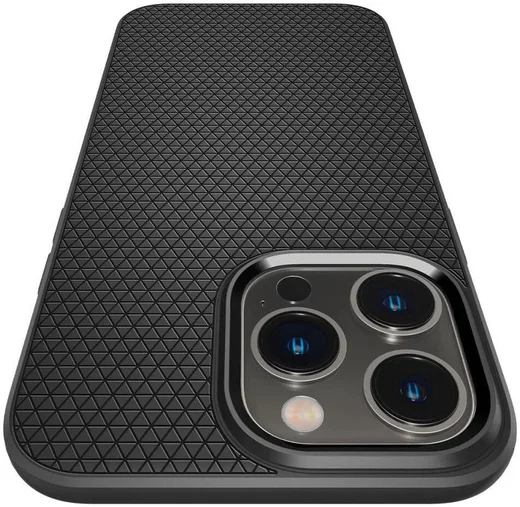 Spigen Liquid Air Apple iPhone 14 Pro Hoesje Back Cover Zwart afbeelding 9