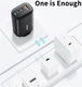Essager GaN Snellader 65W Power Delivery en Quick Charge Adapter Zwart afbeelding 5