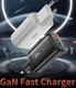 Essager GaN Snellader 65W Power Delivery en Quick Charge Adapter Wit afbeelding 3
