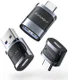 Essager 3A USB-C naar USB Converter/Adapter Zwart afbeelding 2