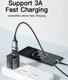 Essager USB-C naar Micro USB Adapter 3A On The Go Converter Zwart afbeelding 4