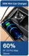 Essager USB/USB-C Autolader 30W Power Delivery en Quick Charge Zwart afbeelding 4
