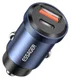 Essager USB/USB-C Autolader 30W Power Delivery en Quick Charge Blauw afbeelding 6