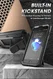 SUPCASE UB Pro iPhone SE (2020/2022) / 8 / 7 Hoesje Full Protect Zwart afbeelding 4