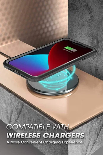 SUPCASE UB Pro Apple iPhone 12 / 12 Pro Hoesje Full Protect Zwart afbeelding 8