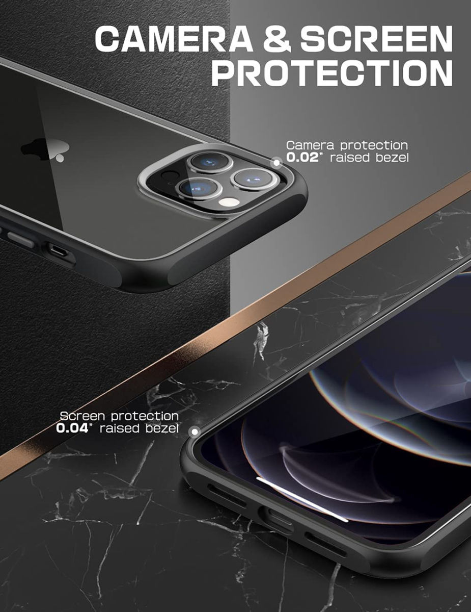 SUPCASE UB Style Apple iPhone 13 Pro Hoesje Back Cover Zwart afbeelding 6