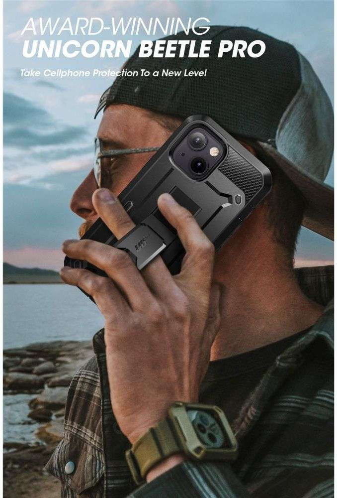 SUPCASE UB Pro Apple iPhone 14 / 13 Hoesje Full Protect Stand Zwart afbeelding 9