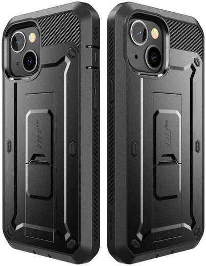SUPCASE UB Pro Apple iPhone 14 / 13 Hoesje Full Protect Stand Zwart afbeelding 2
