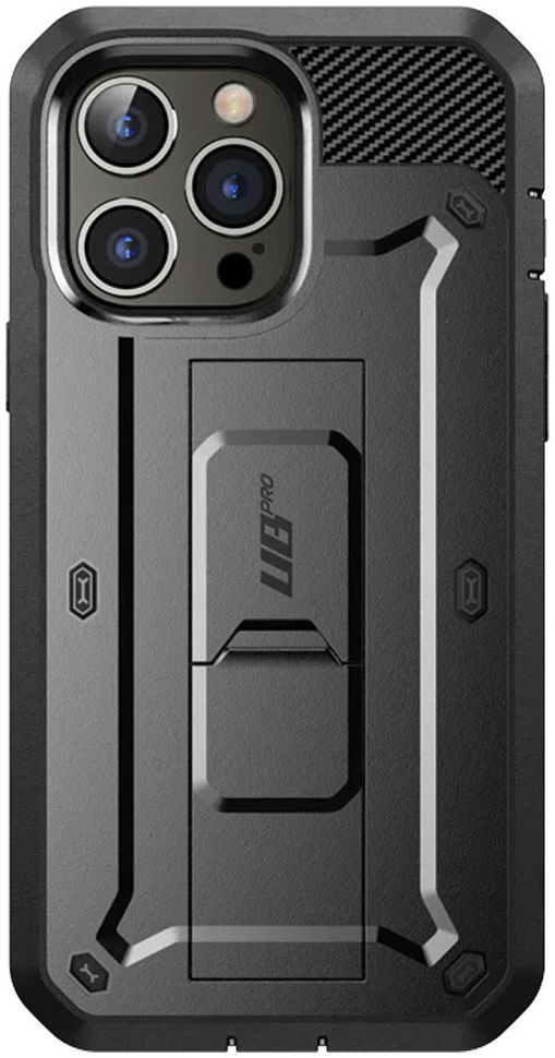 SUPCASE UB Pro Apple iPhone 14 Pro Hoesje Full Protect Kickstand Zwart afbeelding 10