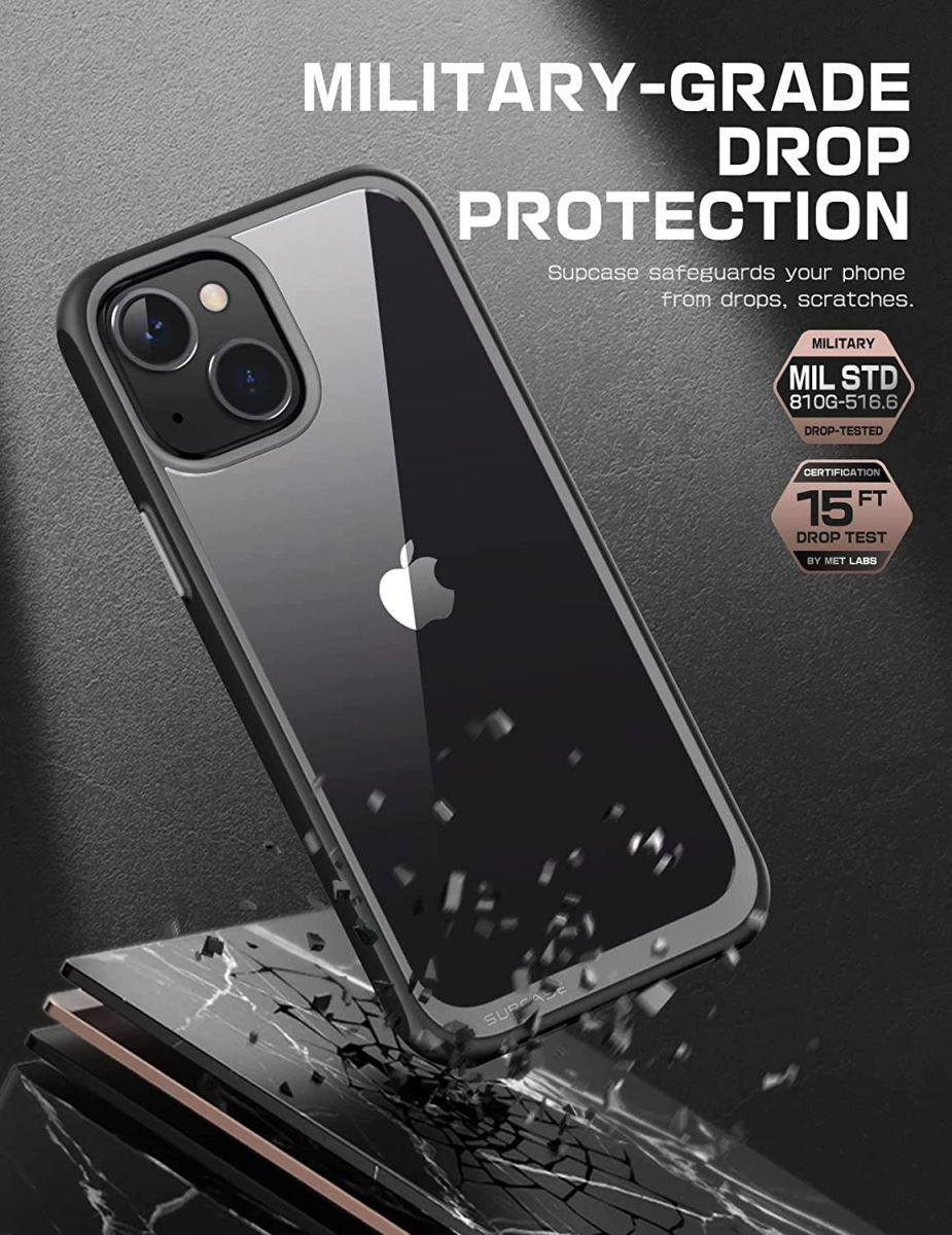 SUPCASE UB Style Apple iPhone 14 Plus Hoesje Back Cover Zwart afbeelding 3