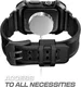 SUPCASE UB Pro - Apple Watch 45MM / 44MM Hoesje met Bandje - Zwart afbeelding 5
