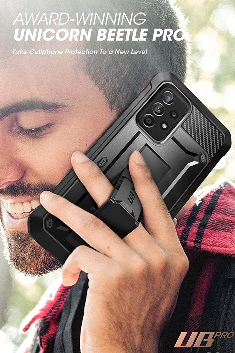 SUPCASE UB Pro Samsung Galaxy A52 / A52S Hoesje Full Protect Zwart afbeelding 8