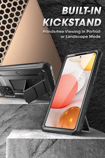 SUPCASE UB Pro Samsung Galaxy A53 Hoesje Full Protect Kickstand Zwart afbeelding 5