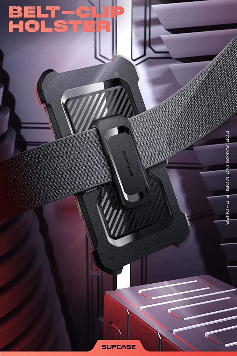 SUPCASE UB Pro Samsung Galaxy S22 Hoesje Schokbestendig Zwart afbeelding 7