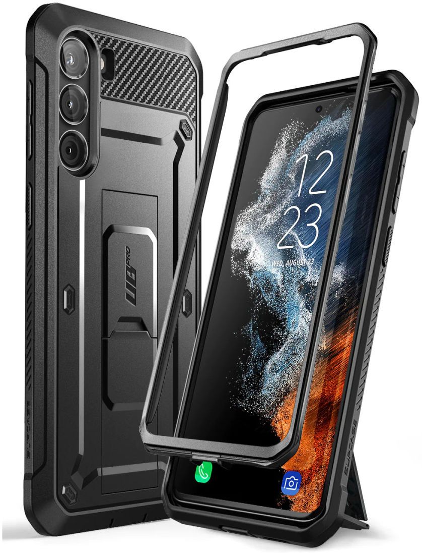 SUPCASE UB Pro Samsung Galaxy S23 Hoesje Full Protect Stand Zwart afbeelding 10