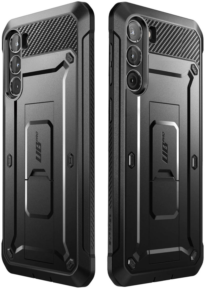 SUPCASE UB Pro Samsung Galaxy S23 Hoesje Full Protect Stand Zwart afbeelding 2