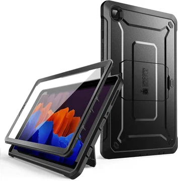 SUPCASE UB Pro Samsung Galaxy Tab A7 Lite Hoes Full Protect Zwart
