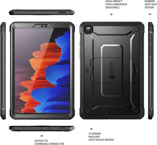 SUPCASE UB Pro Samsung Galaxy Tab A7 Lite Hoes Full Protect Zwart afbeelding 8