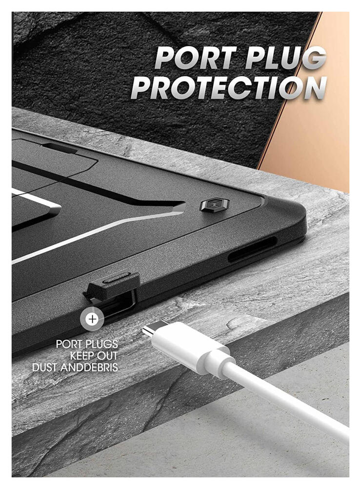 SUPCASE UB Pro Samsung Galaxy Tab S8 Ultra Hoes Full Protect Zwart afbeelding 6