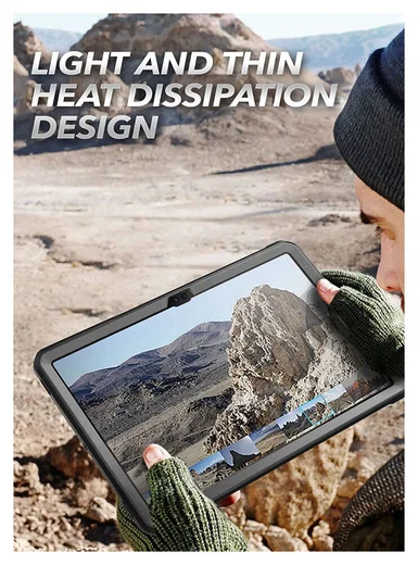 SUPCASE UB Pro Samsung Galaxy Tab S8 Ultra Hoes Full Protect Zwart afbeelding 7