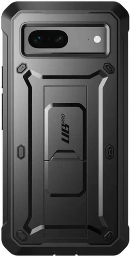 SUPCASE UB Pro Google Pixel 7 Hoesje Full Protect met Kickstand Zwart afbeelding 2