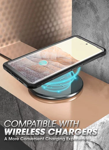 SUPCASE UB Pro Google Pixel 7 Hoesje Full Protect met Kickstand Zwart afbeelding 7