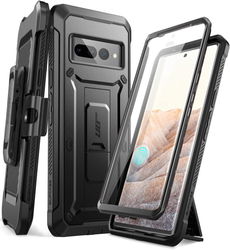 SUPCASE UB Pro Google Pixel 7 Pro Hoesje Full Protect Kickstand Zwart afbeelding