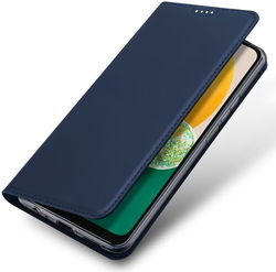 Dux Ducis Skin Pro Samsung Galaxy A24 Hoesje Portemonnee Blauw afbeelding