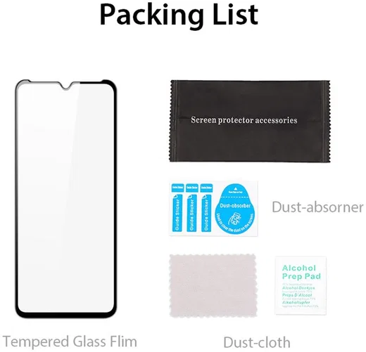 Dux Ducis Samsung Galaxy A24 Screen Protector 9H Tempered Glass 0.33mm afbeelding 8