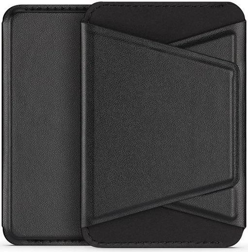 Dux Ducis Magnetische Wallet MagSafe Kaarthouder met Standaard Zwart afbeelding 10