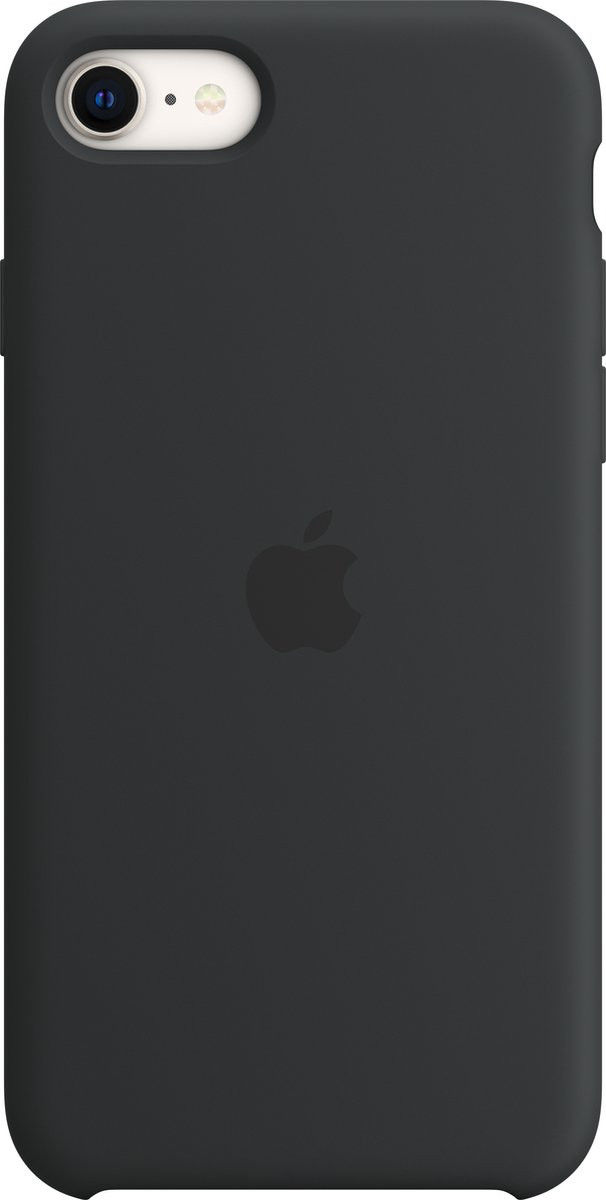 Origineel Apple iPhone SE (2022 / 2020) Hoesje Silicone Case Zwart afbeelding 1