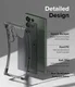 Ringke Fusion Bumper Samsung Galaxy S23 Ultra Hoesje Matte Zwart afbeelding 8
