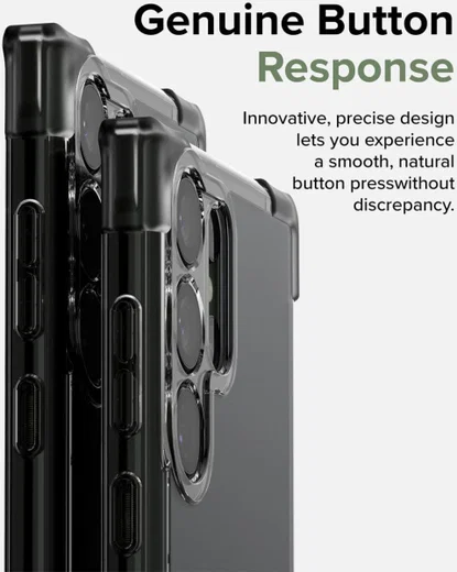 Ringke Fusion Bumper Samsung Galaxy S23 Ultra Hoesje Matte Zwart afbeelding 10
