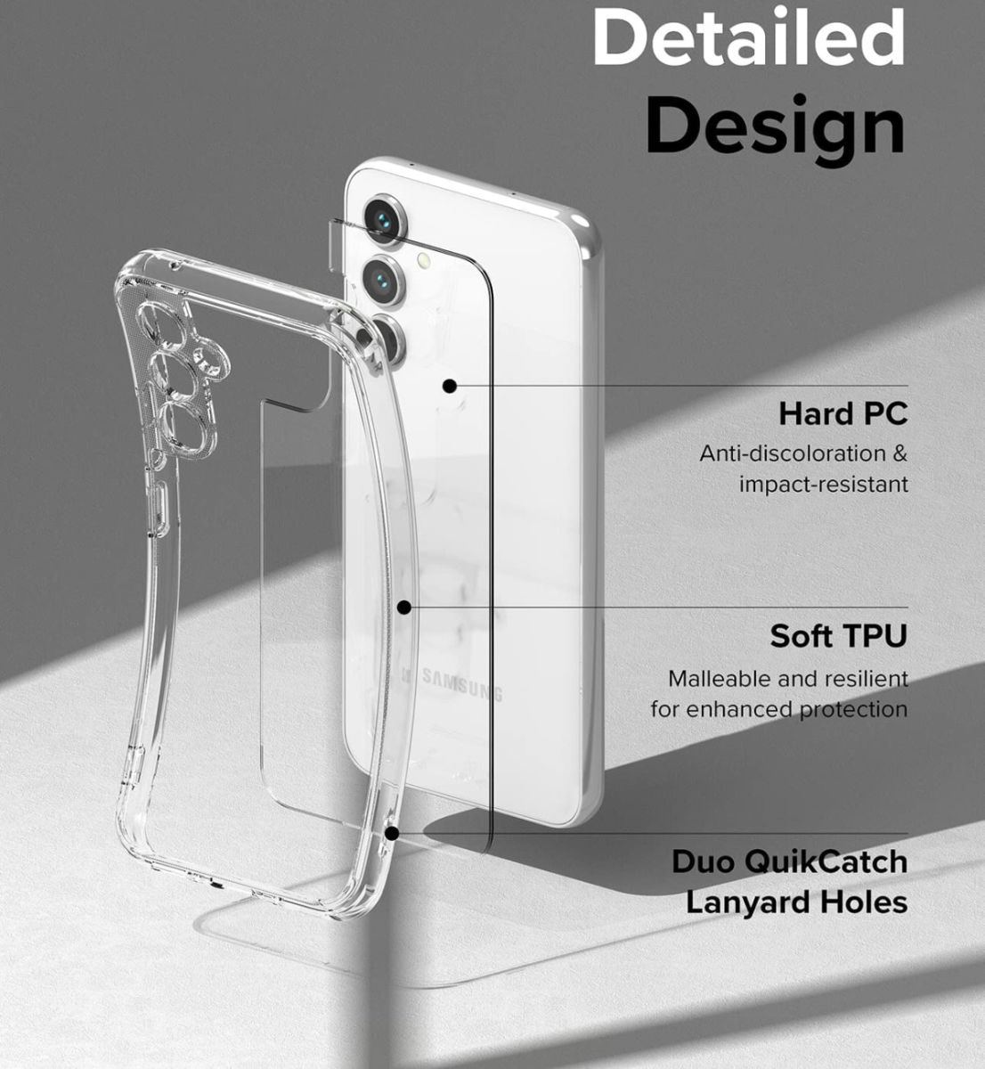 Ringke Fusion Samsung Galaxy A54 Hoesje Back Cover Transparant afbeelding 6
