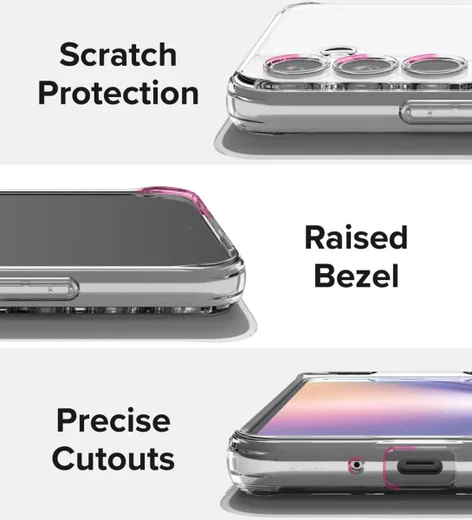 Ringke Fusion Samsung Galaxy A54 Hoesje Back Cover Transparant afbeelding 7