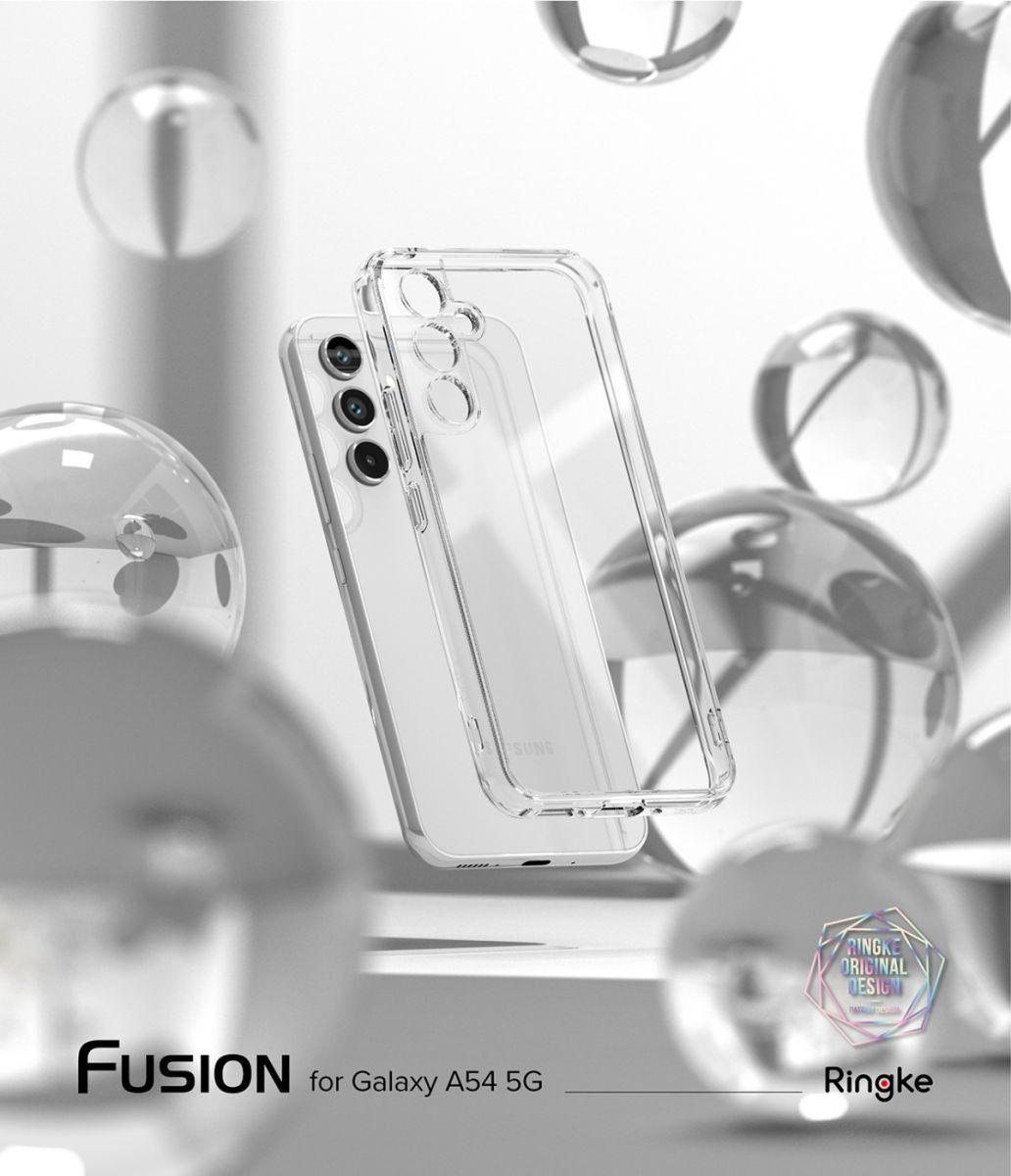 Ringke Fusion Samsung Galaxy A54 Hoesje Back Cover Transparant afbeelding 11