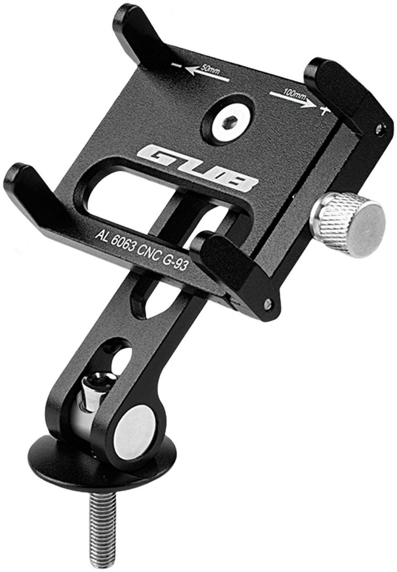 GUB G93 Universele Telefoonhouder voor Balhoofd Fiets Stuur Zwart afbeelding 1